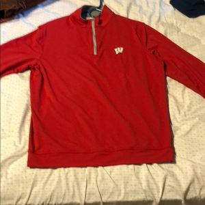 Wisconsin Badgers quarter zip!